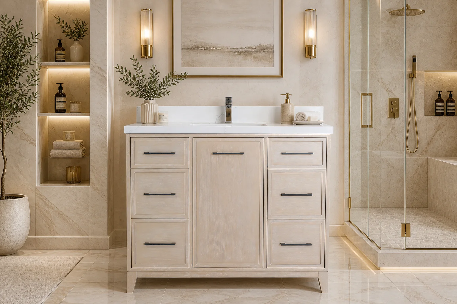 42 inch Milton Vanity
