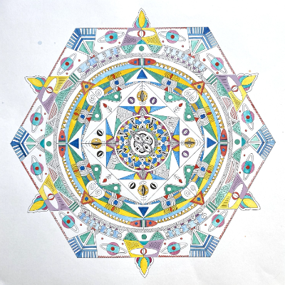 Coloured Mandala