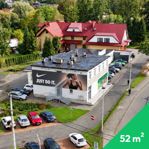 Reklama wielkoformatowa Ustroń Daszyńskiego Rondo Nowe Media