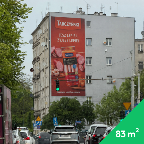 Reklama wielkoformatowa Wrocław Grabiszyńska Szpitalna Zaporoska Nowe Media