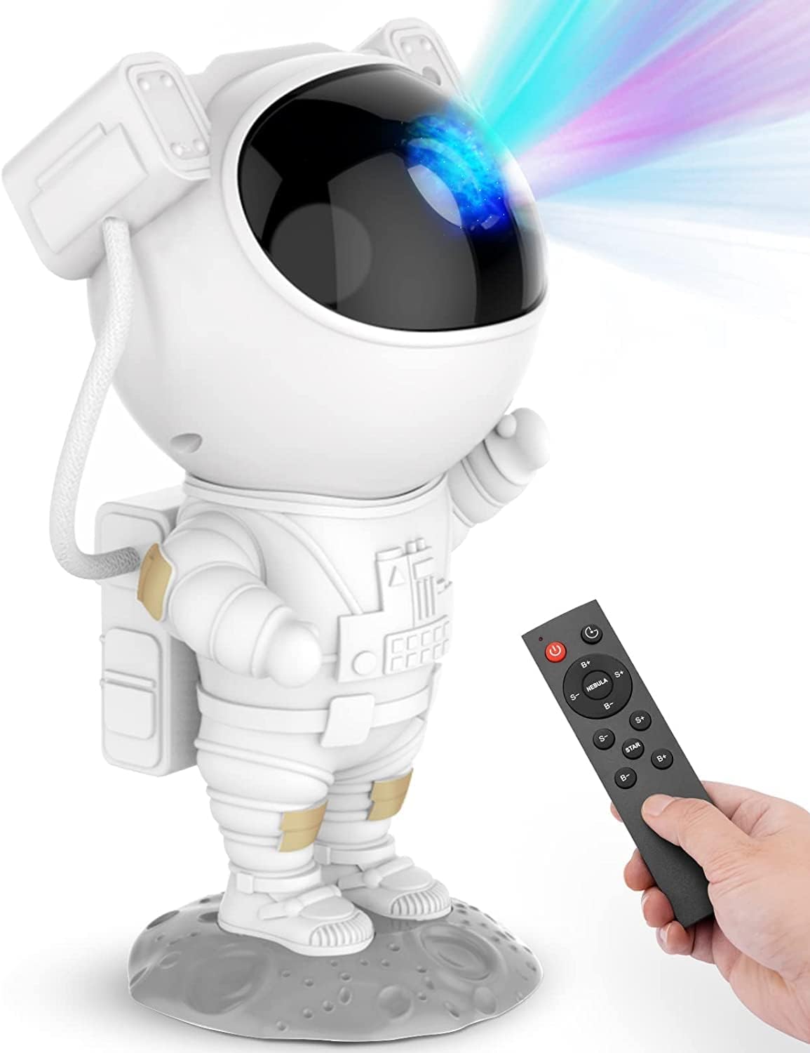 Star Projector Galaxy Night Light - Astronaut Space