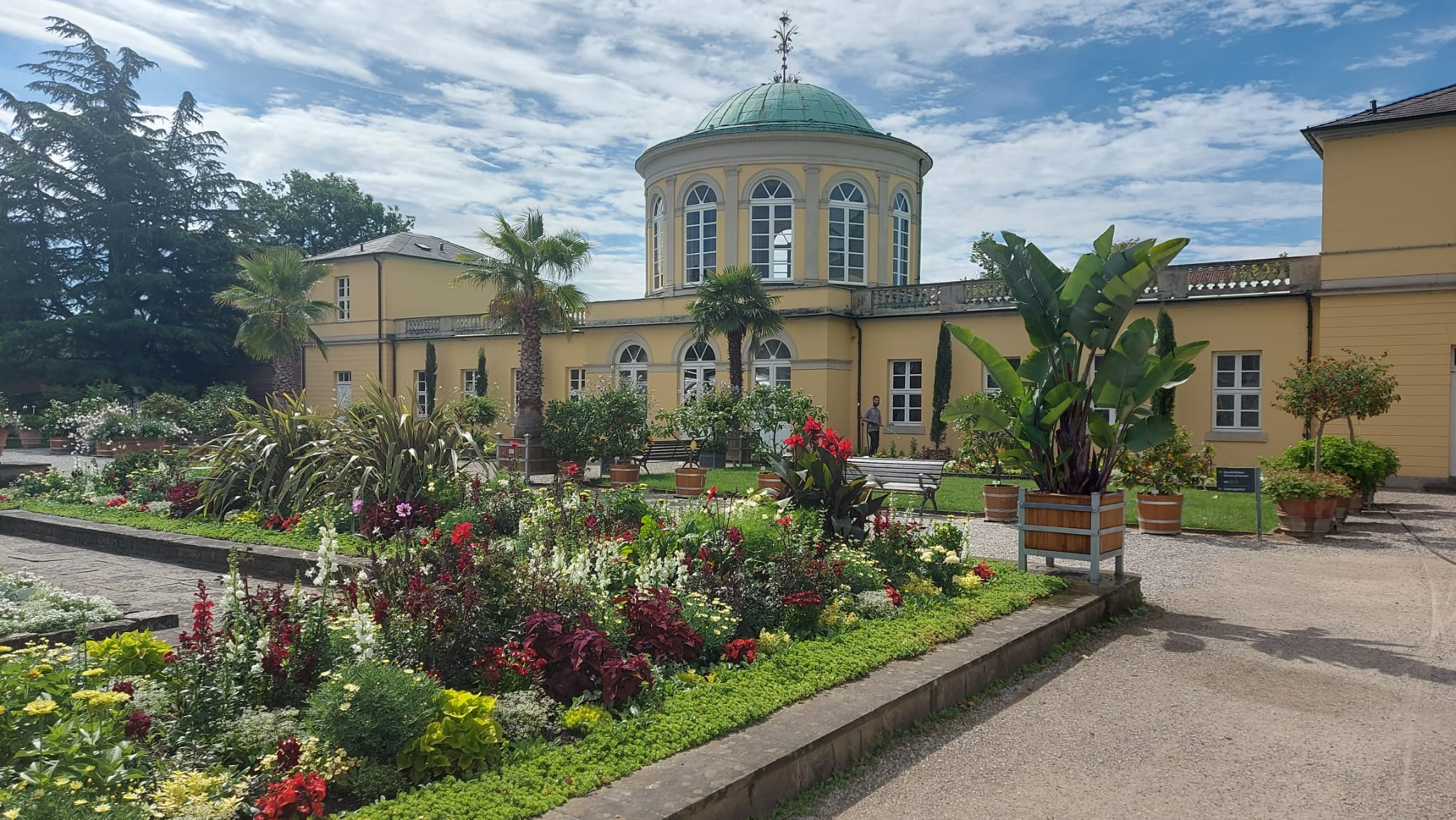 Hauptgebäude Berggarten Hannover