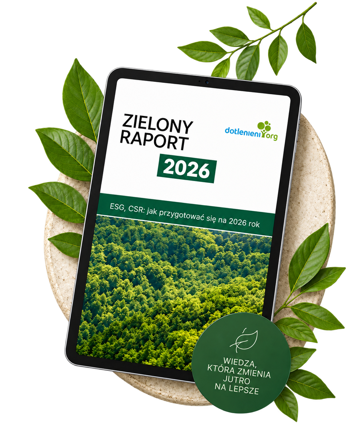 Zielony Raport 2026 — okładka