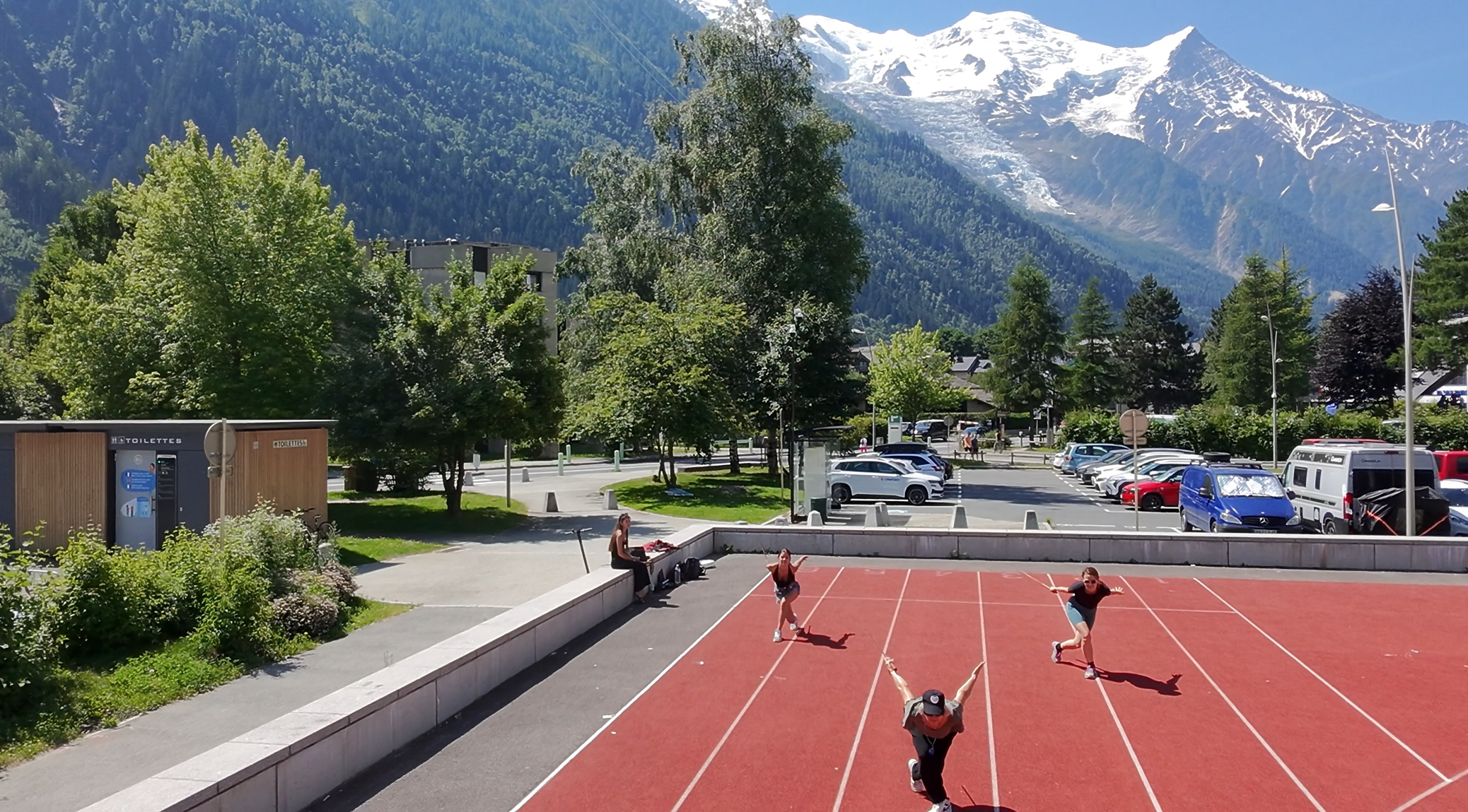 Vue depuis l'hébergement