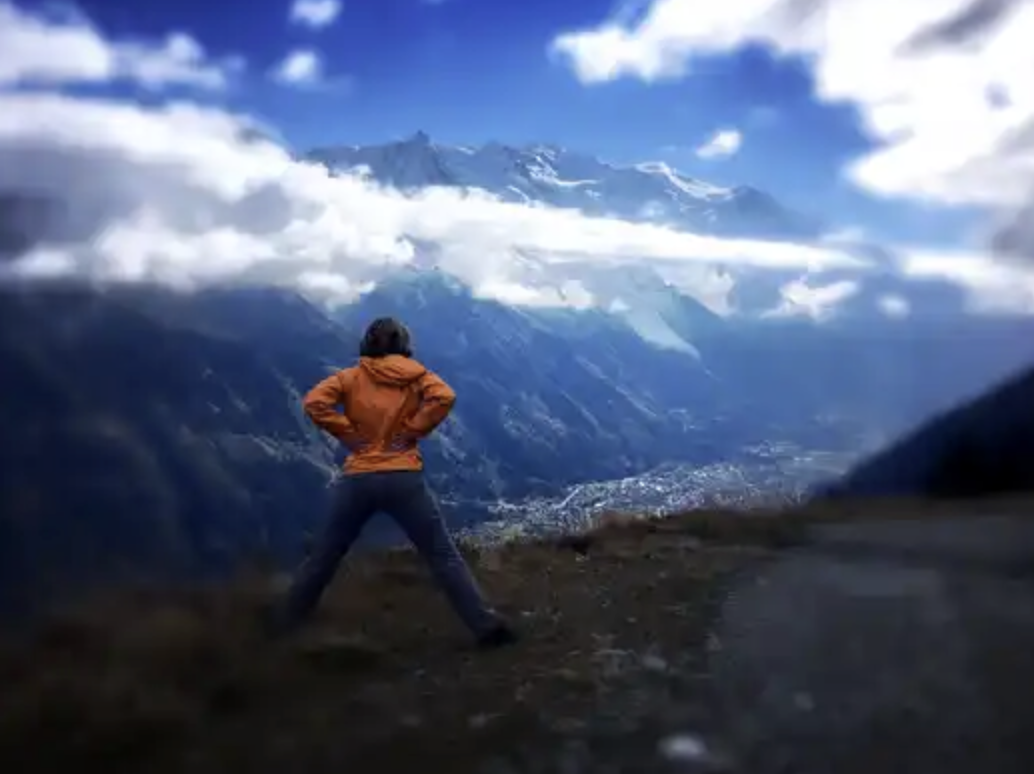 Vue depuis l'hébergement