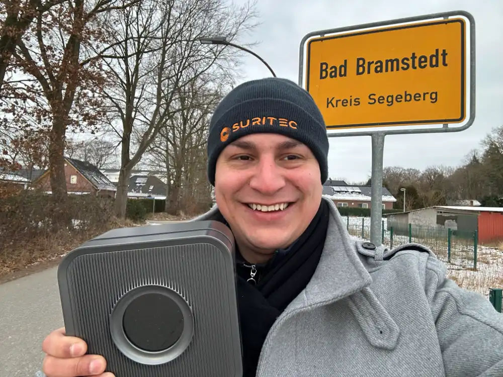 Konrad mit dem FR.ED-System in Kreis Segeberg
