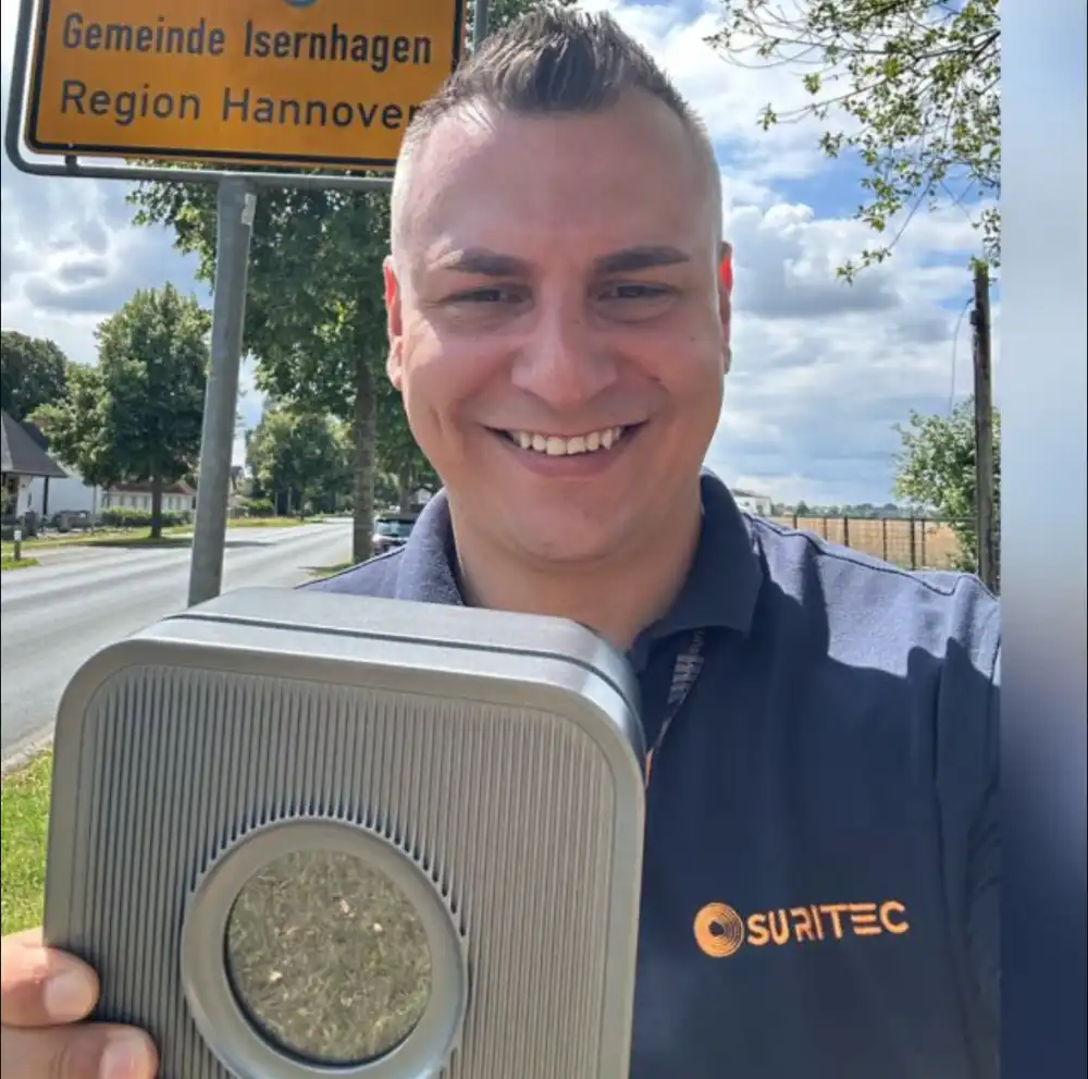 Konrad mit dem FR.ED-System in Hannover (Stadt)