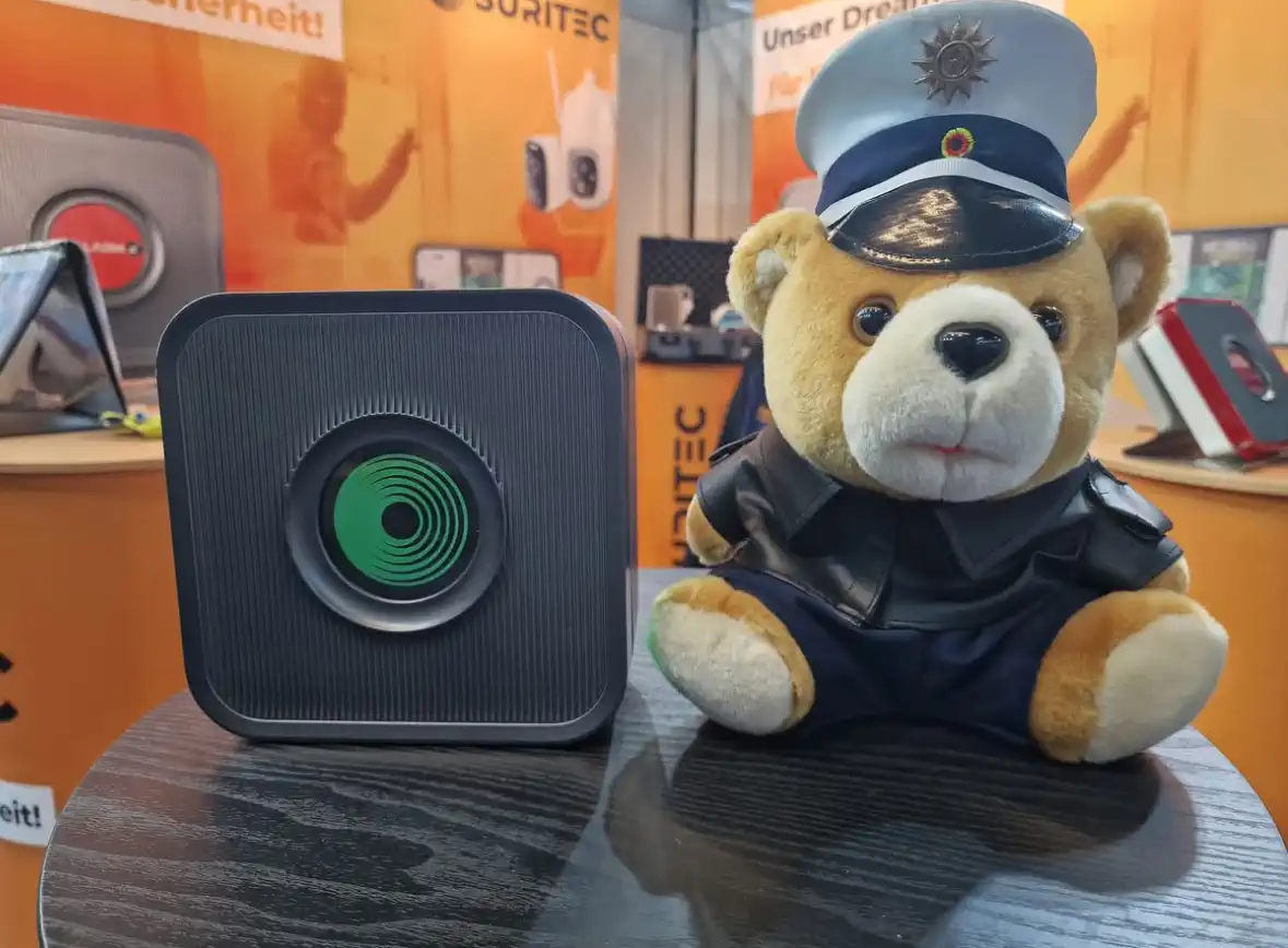 Alarmanlagen Konrad Beratung am Messestand
