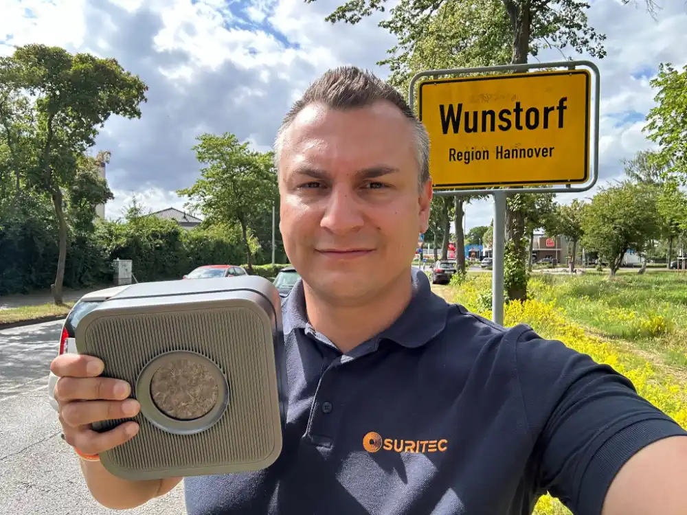 Konrad mit dem FR.ED-System in Wunstorf