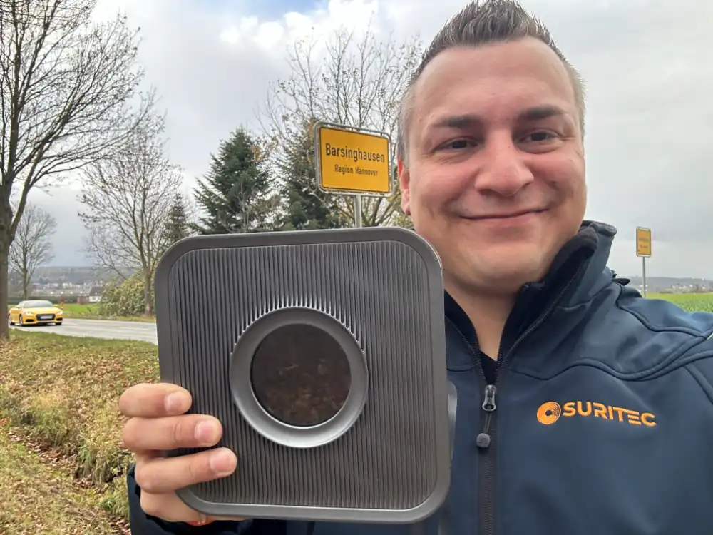 Konrad mit dem FR.ED-System in Barsinghausen, Wennigsen & Gehrden