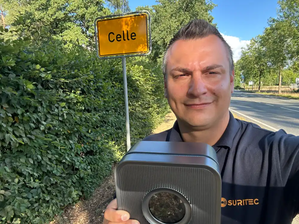 Konrad mit dem FR.ED-System in Landkreis Celle