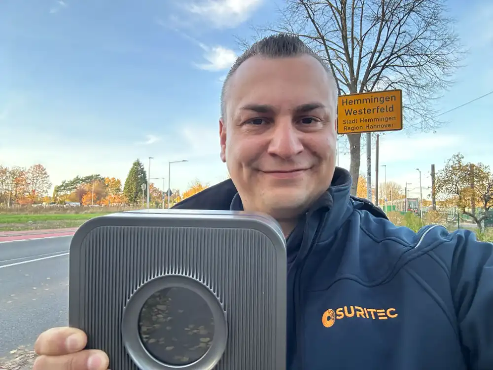Konrad mit dem FR.ED-System in Laatzen & Hemmingen