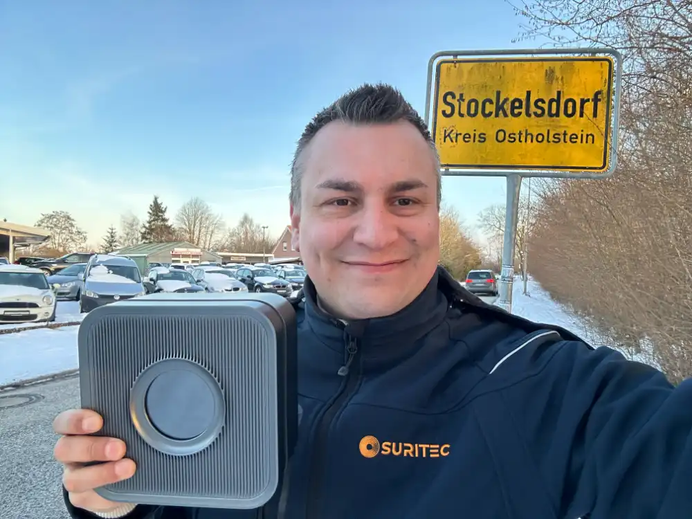 Konrad mit dem FR.ED-System in Lübeck und Kreis Ostholstein