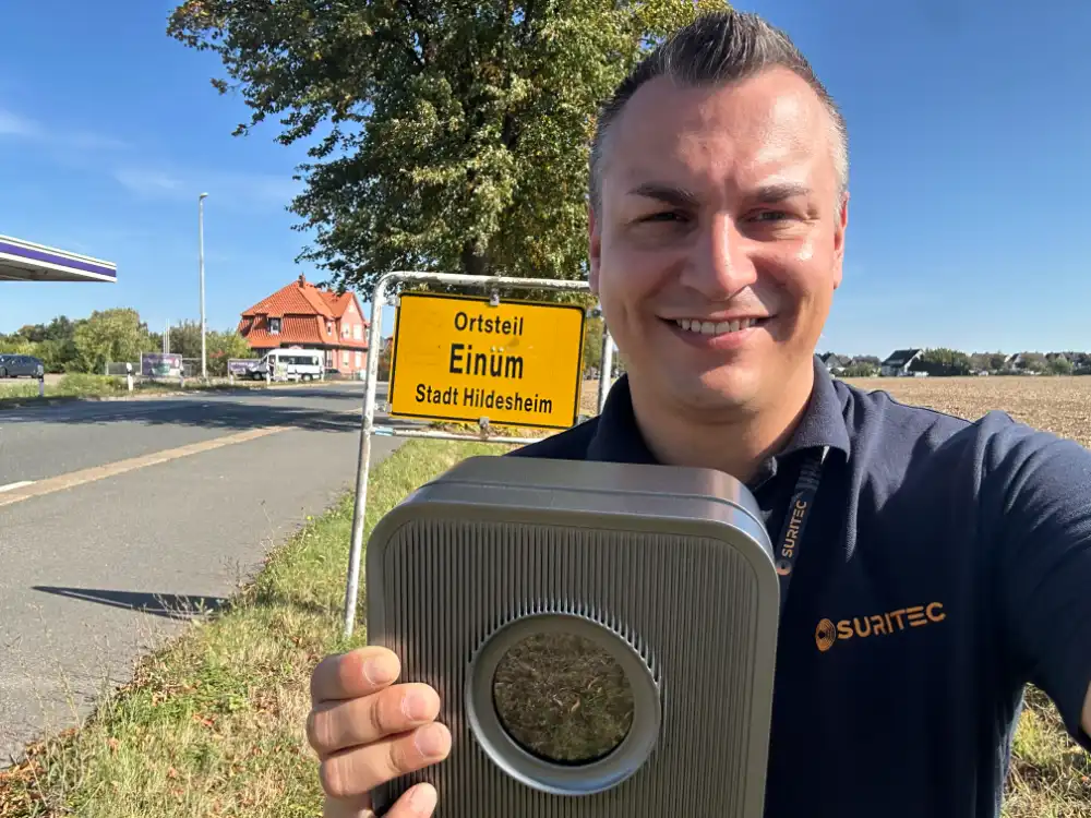 Konrad mit dem FR.ED-System in Landkreis Hildesheim
