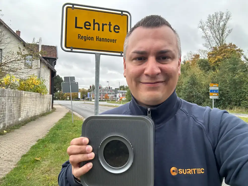 Konrad mit dem FR.ED-System in Lehrte