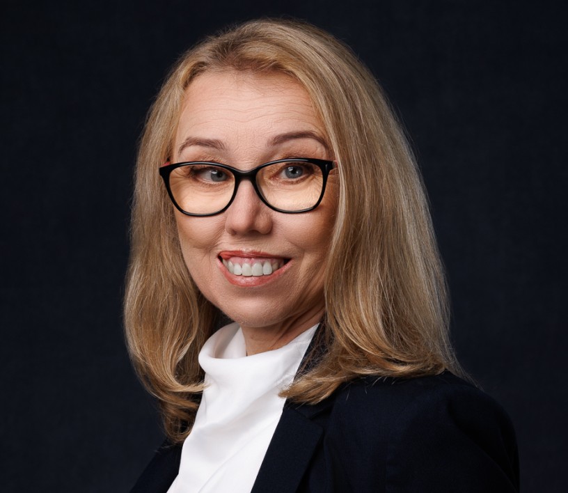 Zdjęcie przedstawia wizerunek Beaty Romańskiej