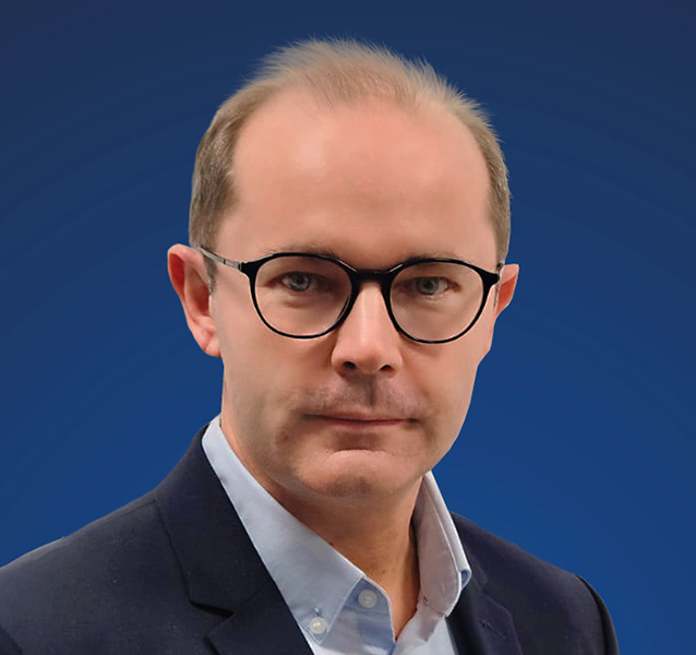 Zdjęcie przedstawia wizerunek dr Roberta Antoszczka