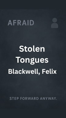 Stolen Tongues by Felix Blackwell