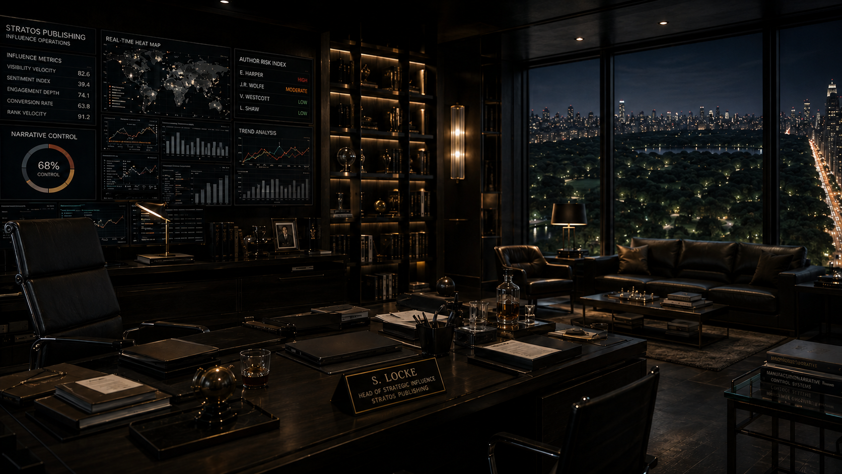 Sebastián Locke world atmosphere