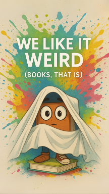 Margins Abound Bookshelf 3 - We Like It Weird (Books Of Course)