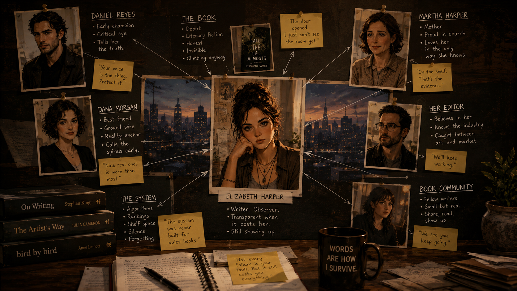Elizabeth Harper orbit relationships