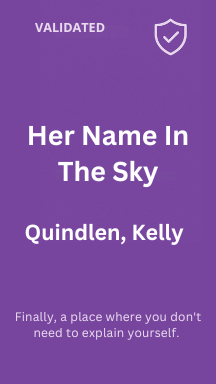 Her Name In The Sky by Kelly Quindlen