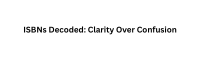ISBN "ONE-PAGER" FROM SEAN OLEARY BOOKS LLC