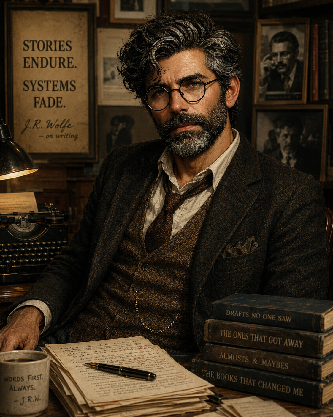 J.R. Wolfe portrait