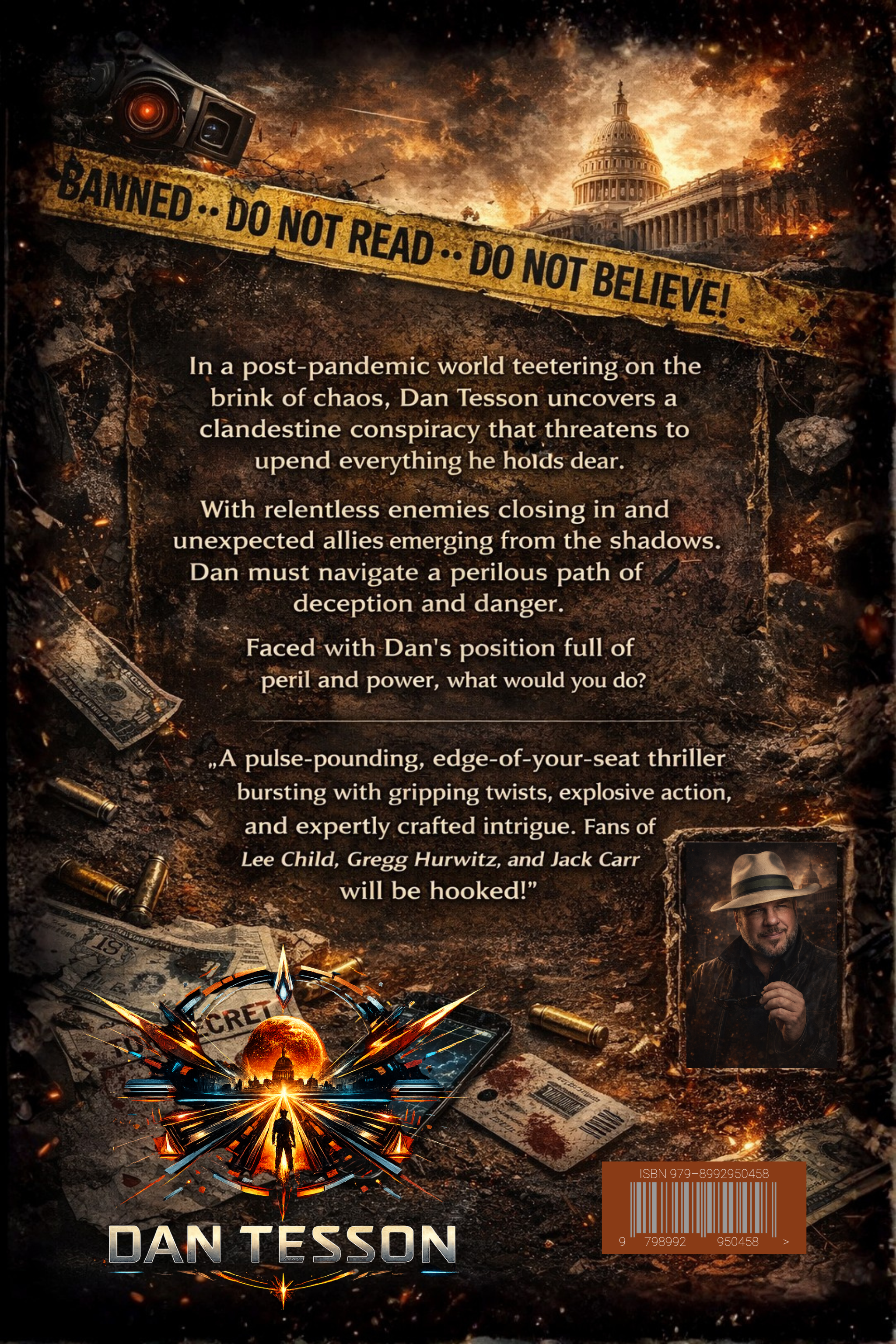 Dan Tesson back cover