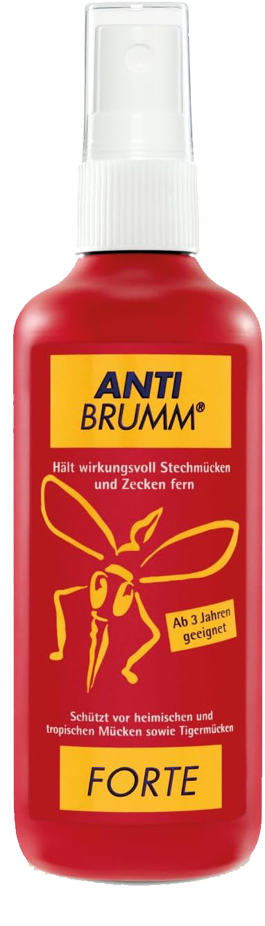 Anti Brumm Forte Pumpspray, 75 ml: Insekten-Repellent für effektiven Schutz gegen Mücken und Zecken, Mückenspray mit DEET
