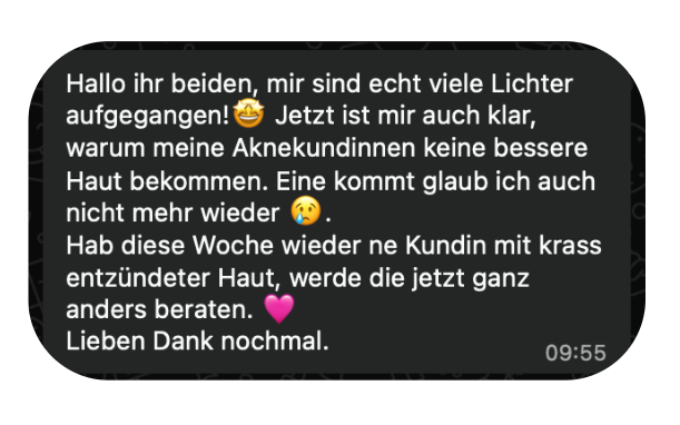 Erfahrungsbericht einer Kosmetikerin zum Stoffwechsel Code