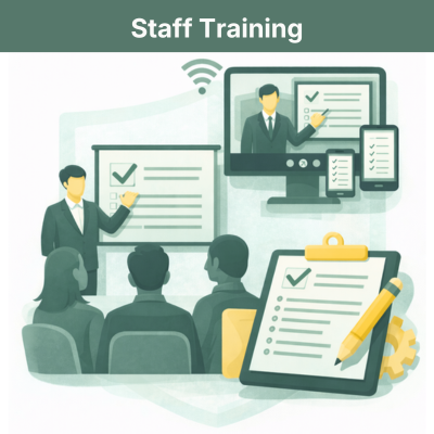Visit page /staff-training