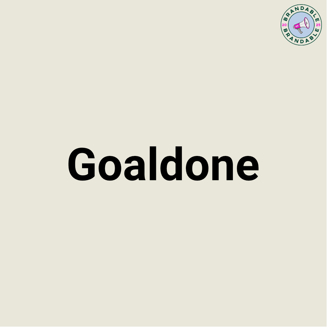 Visit page /goaldone