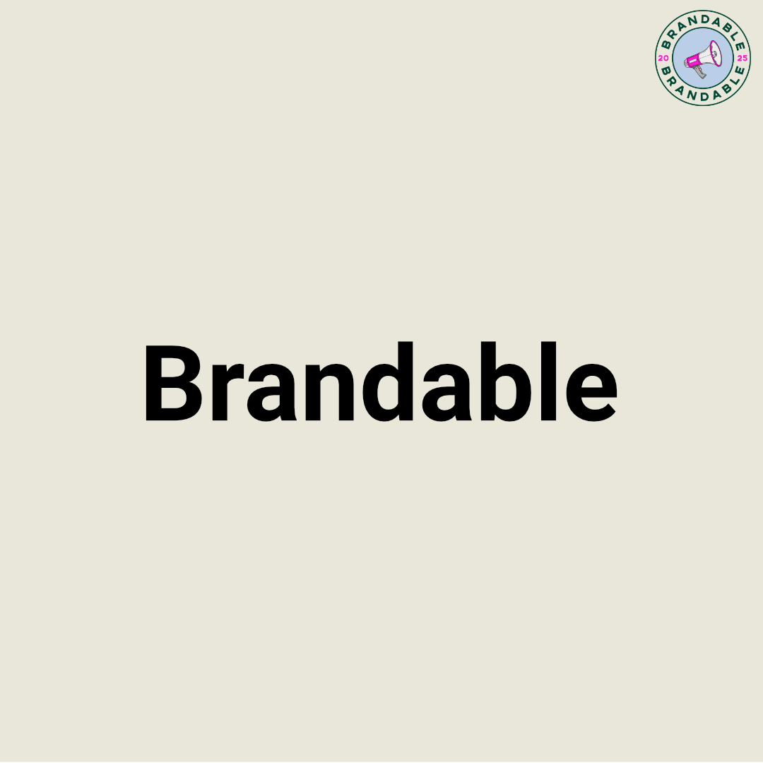 Visit page /brandable