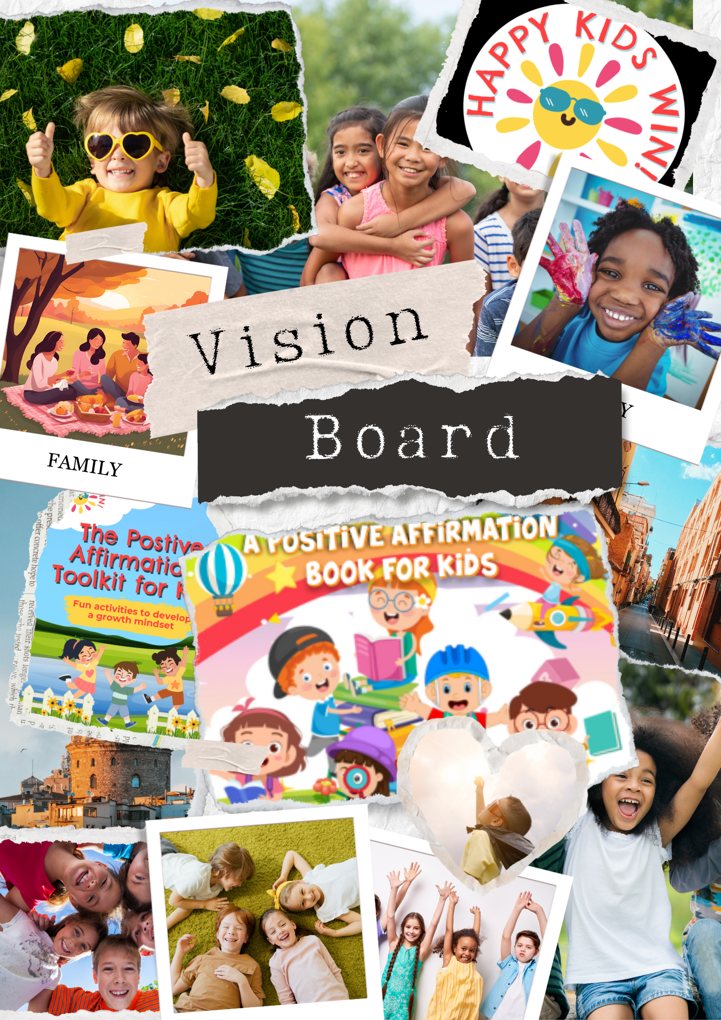 Vision Casting for Kids: Positive Affirmation Activities that Build a Growth Mindset