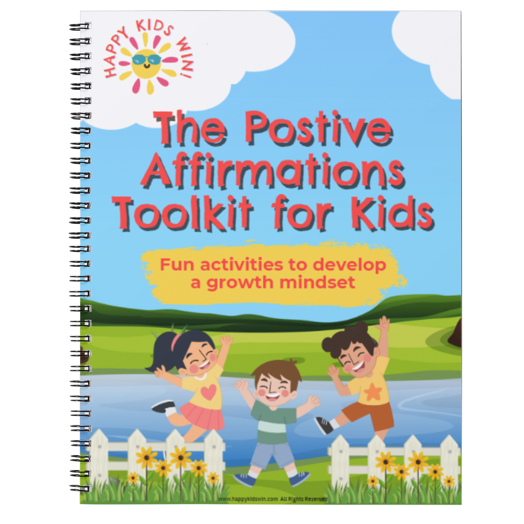 HPpy Kids WIn Postive Affirmation Kids Toolkit to buid growth mindset and confidence