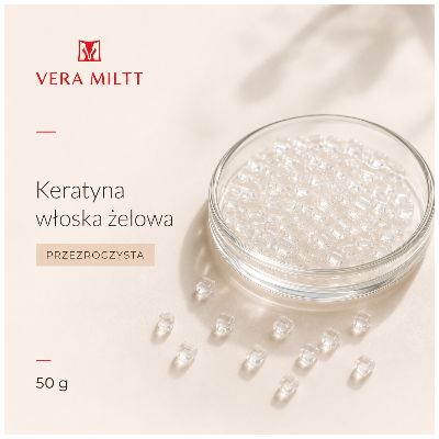 Keratyna włoska żelowa przezroczysta 50 g