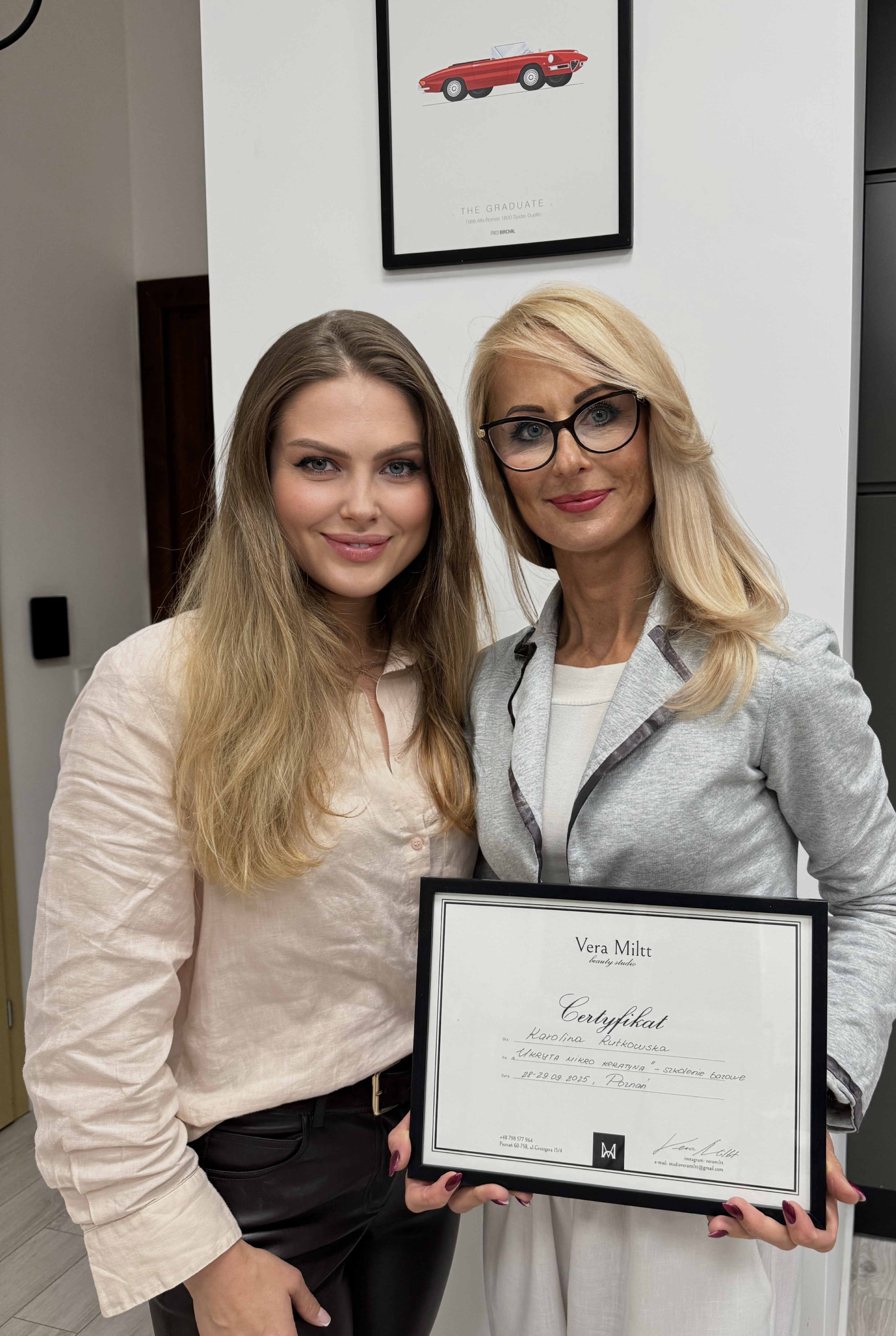 Szkolenie Recepcja Premium Vera Miltt