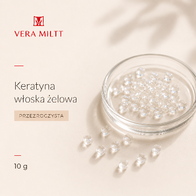 Keratyna włoska żelowa przezroczysta 10 g