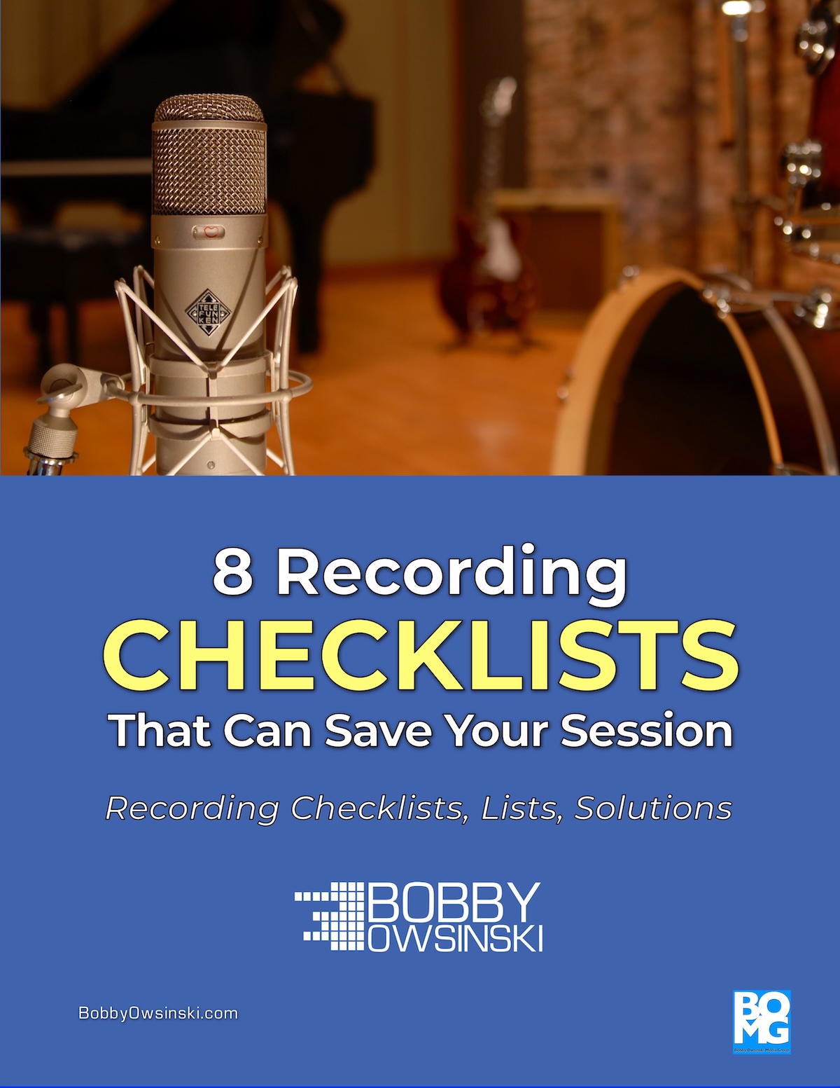 8 Recording Checklists That Can Save Your Mix
