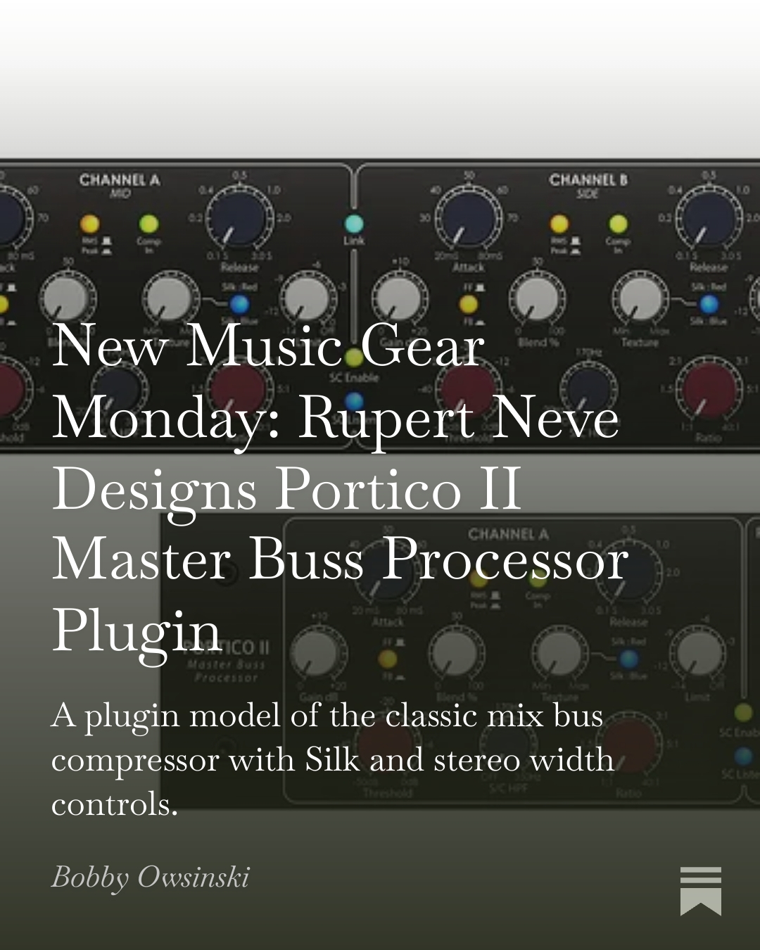 New Music Gear Monday