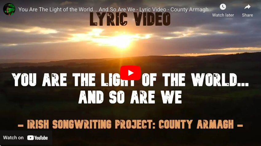 Lyric video for song from County Armagh