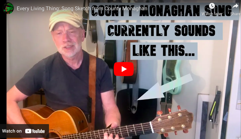Acoustic video for county Monaghan song