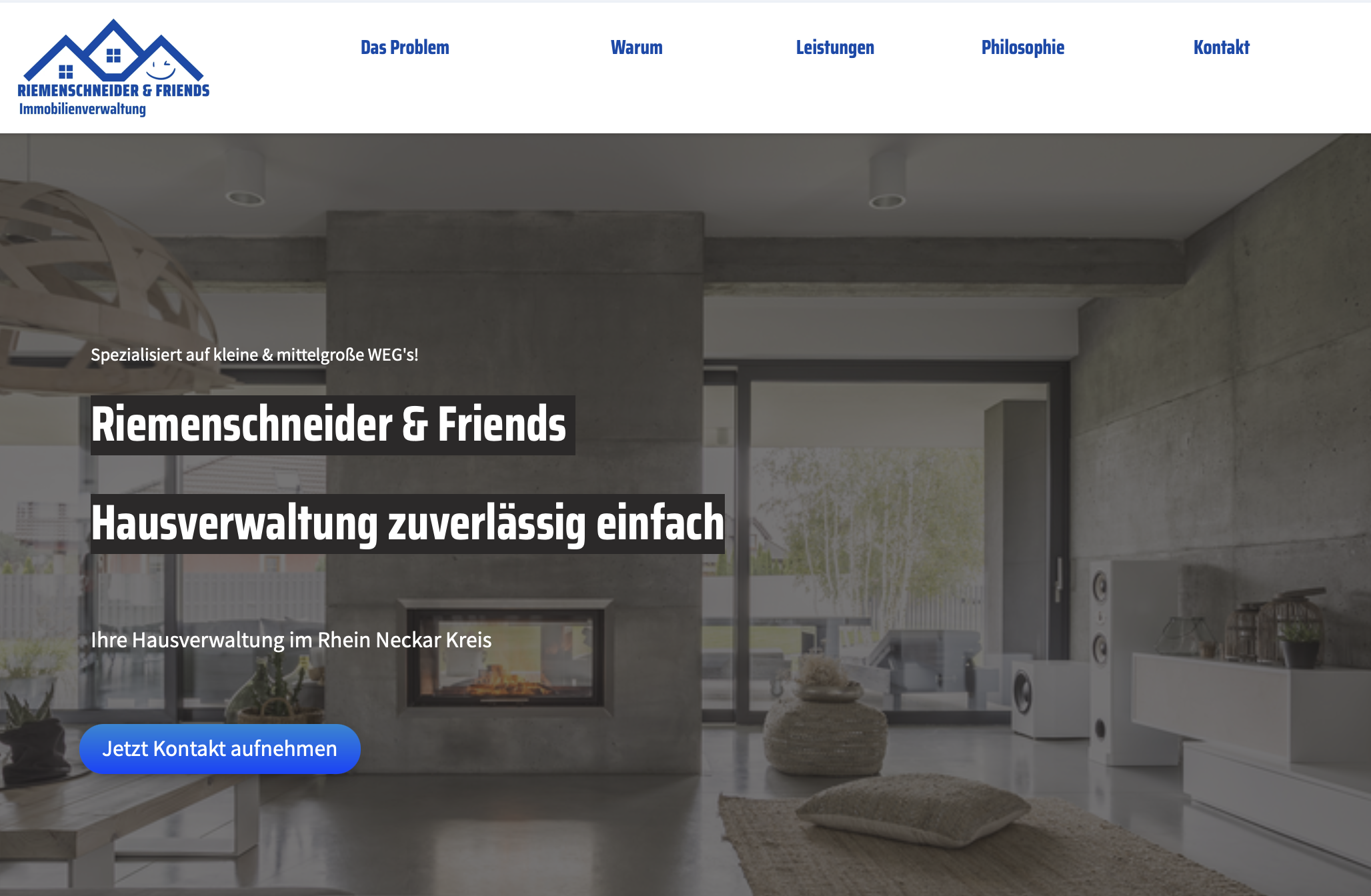 Riemenschneider & Friend Webseitenprojekt