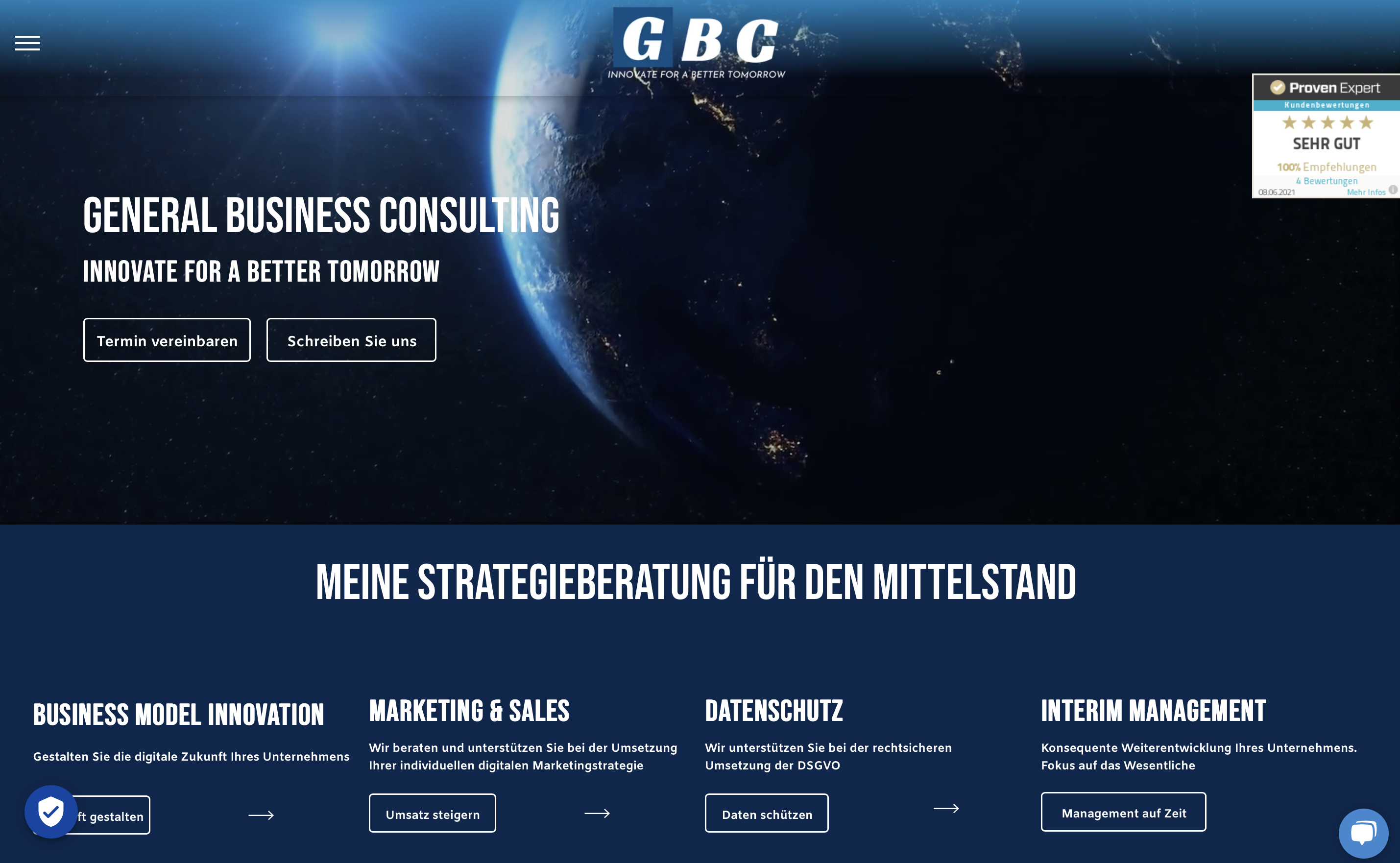 GBC General Business Consulting UG - Projekt