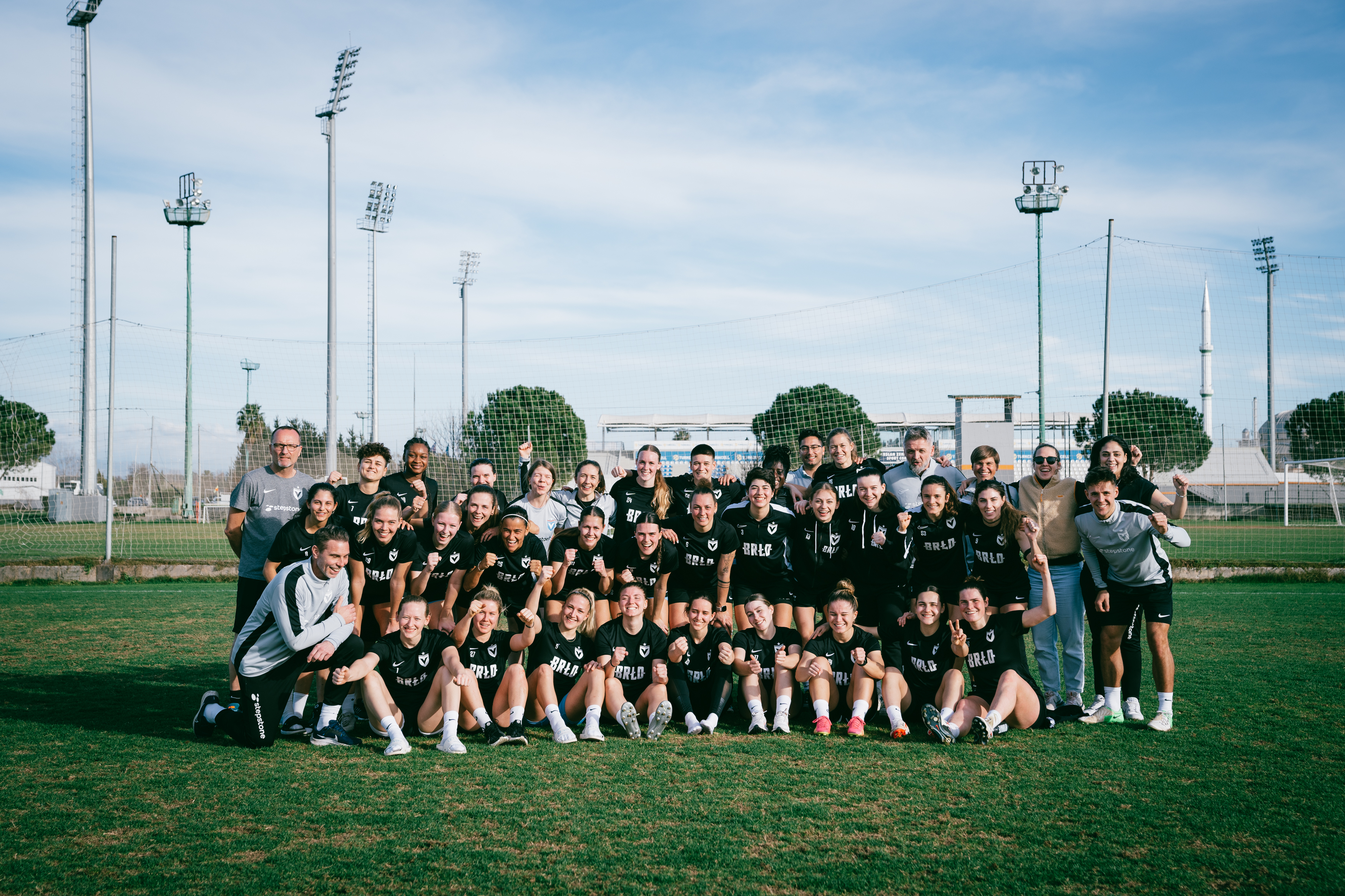 Viktoria Berlin 1. Frauen im Trainingslager in Antalya