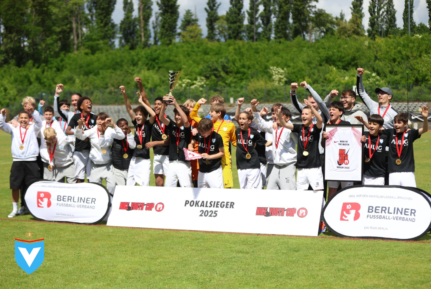 U13 Junioren krönen überragende Saison mit dem Triple aus Pokal, Staffel und Meisterschaft!