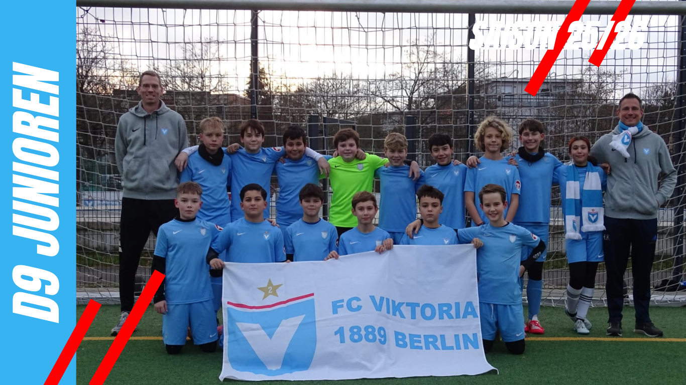 D9 Junioren gewinnen Hinrunde in der Kreisklasse C