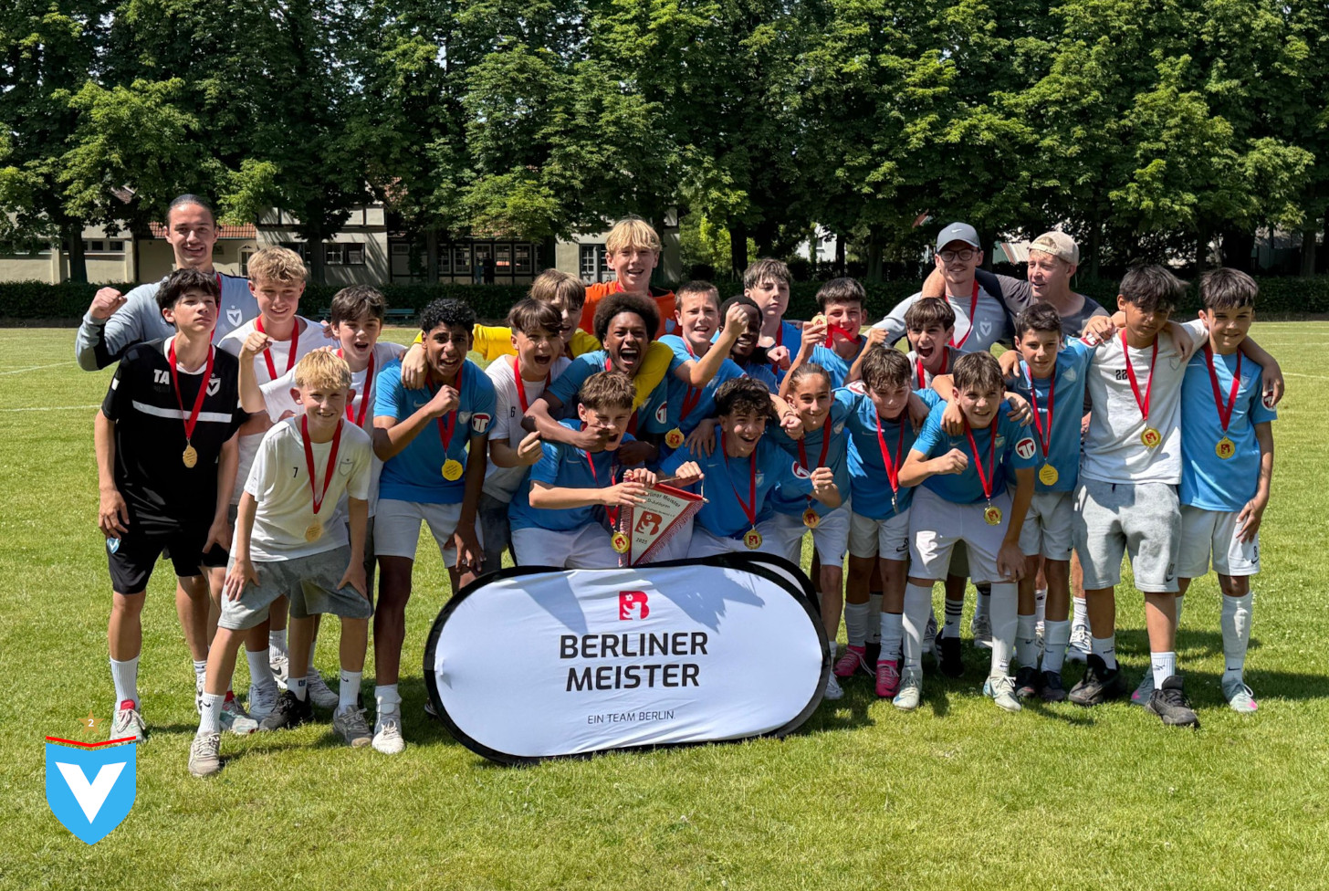 U13 Junioren krönen überragende Saison mit dem Triple aus Pokal, Staffel und Meisterschaft!
