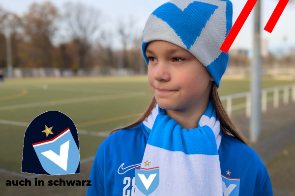 Viktoria Mütze und Schal präsentiert von Dahlia